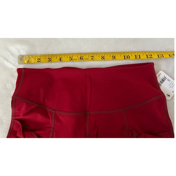 Free People FP Movement Wave Rider Shorts / Red Grape S Activewear NWT - Picture 5 of 10